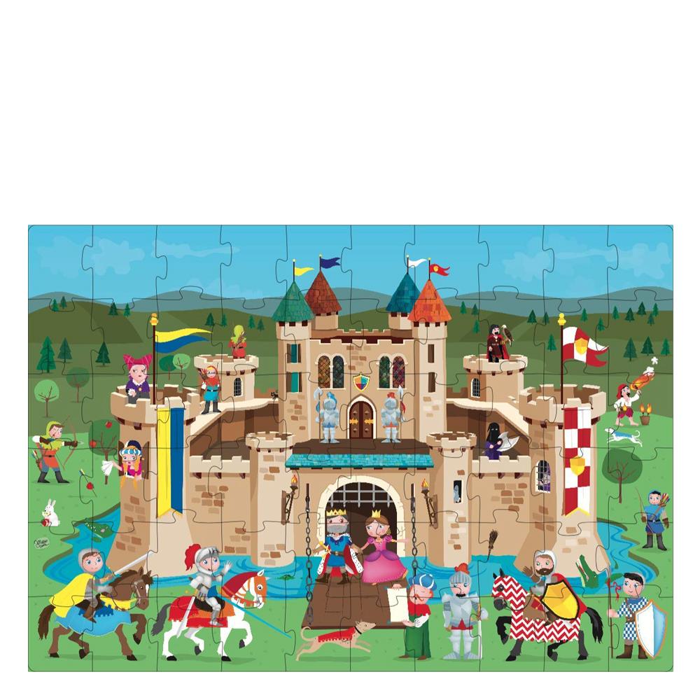 Dev Puzzle ve Kitap - Şövalyelerin Şatosu