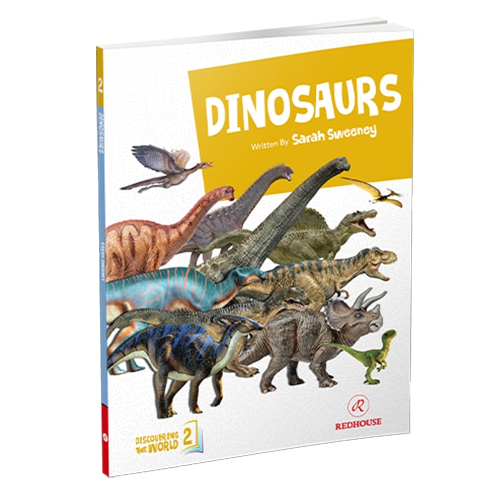 DINOSAURS - DISCOVERING THE WORLD 2 Çocuk Kitapları Uzmanı - Children's Books Expert