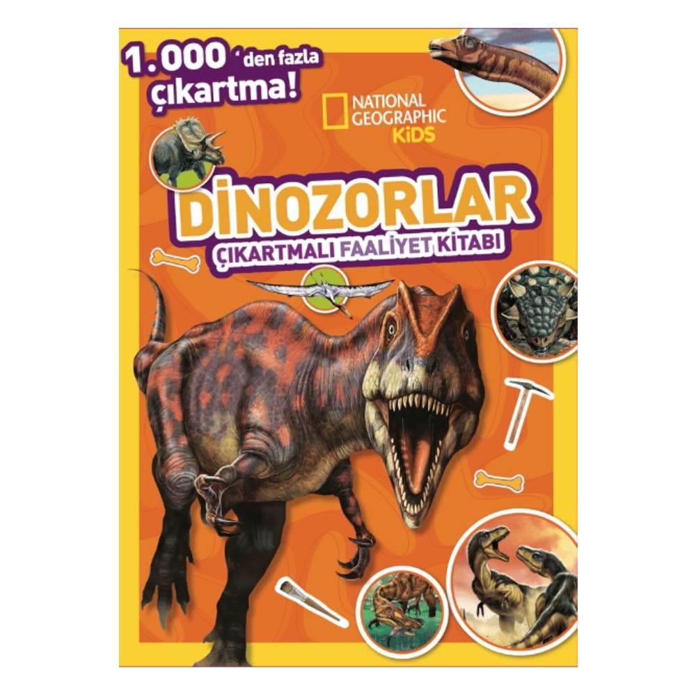 Dinozorlar Çıkartmalı Faaliyet Kitabı Çocuk Kitapları Uzmanı - Children's Books Expert