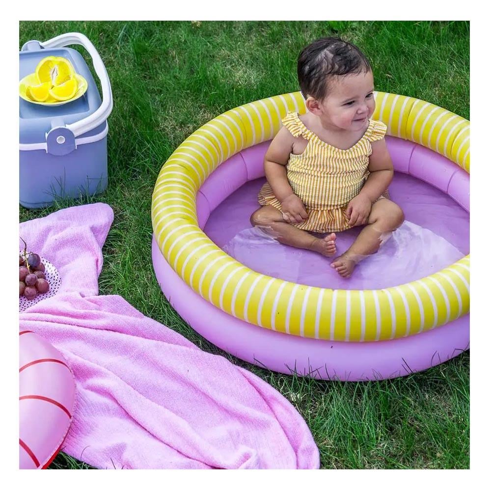 Dippy Çocuk Şişme Yüzme Havuzu - Banana Pink