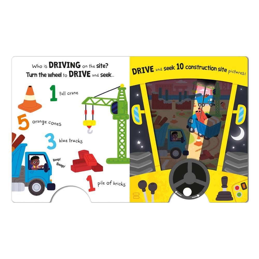 Drive and Seek Digger - A Magic Headlight Book