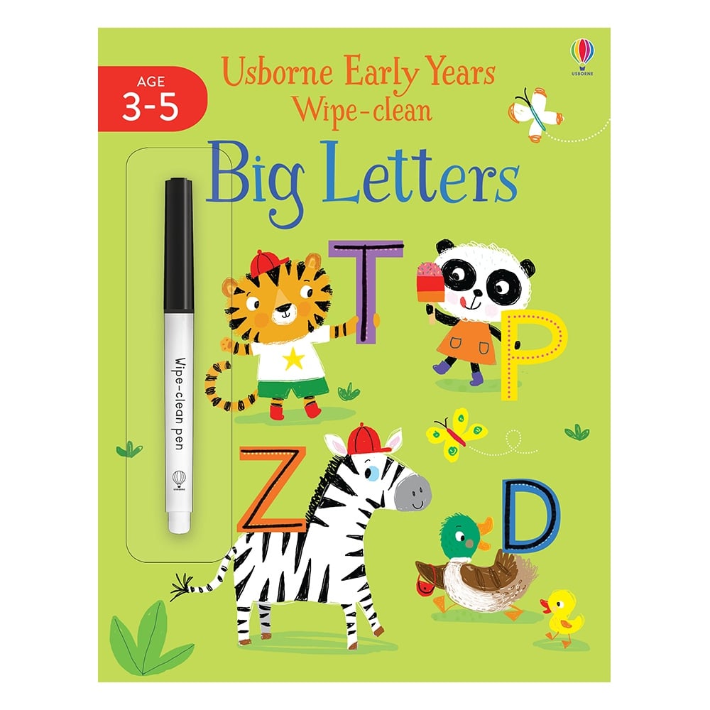 EARLY YEARS WIPE-CLEAN BIG LETTERS #yenigelenler Çocuk Kitapları Uzmanı - Children's Books Expert