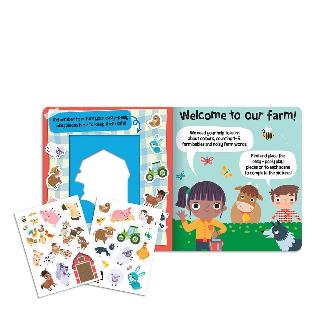 Easy Peely Farm - Peel-Stick-Play