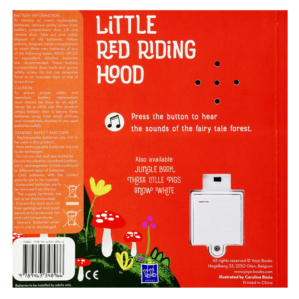 Fairy Tale Sound Book Little Red Riding Hood