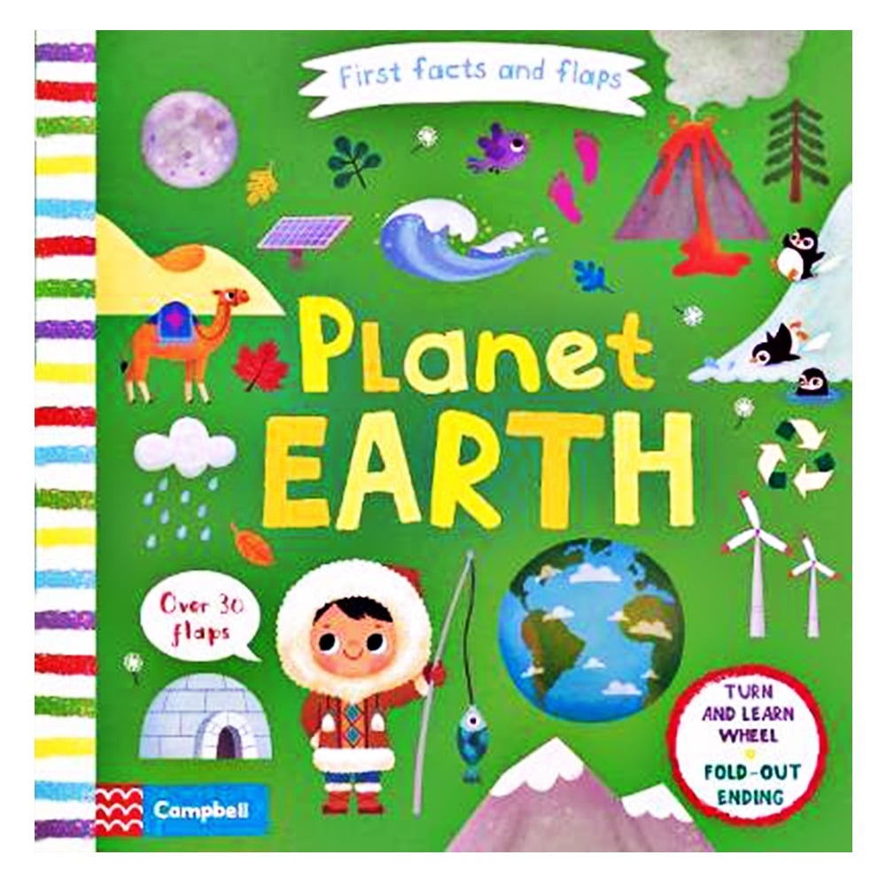 FIRST FACTS AND FLAPS - PLANET EARTH #yenigelenler Çocuk Kitapları Uzmanı - Children's Books Expert