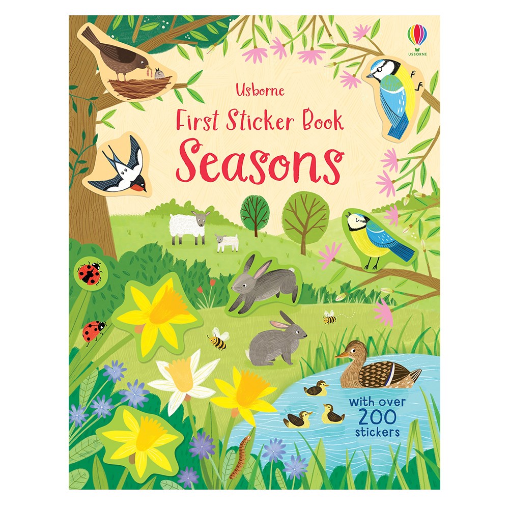 FIRST STICKER BOOK SEASONS Çocuk Kitapları Uzmanı - Children's Books Expert