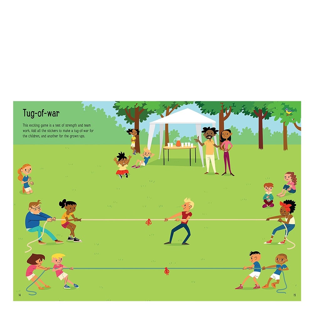 First Sticker Book Sports Day