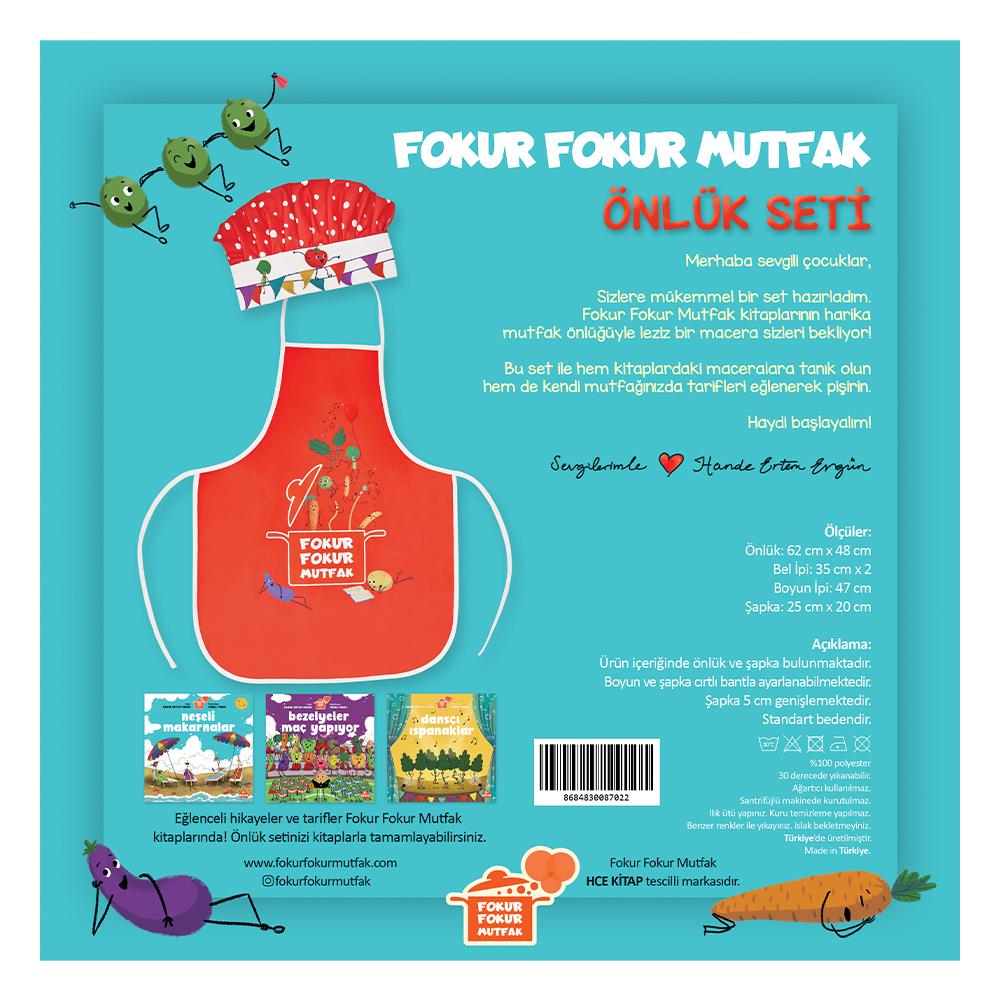 Fokur Fokur Mutfak Önlük Seti