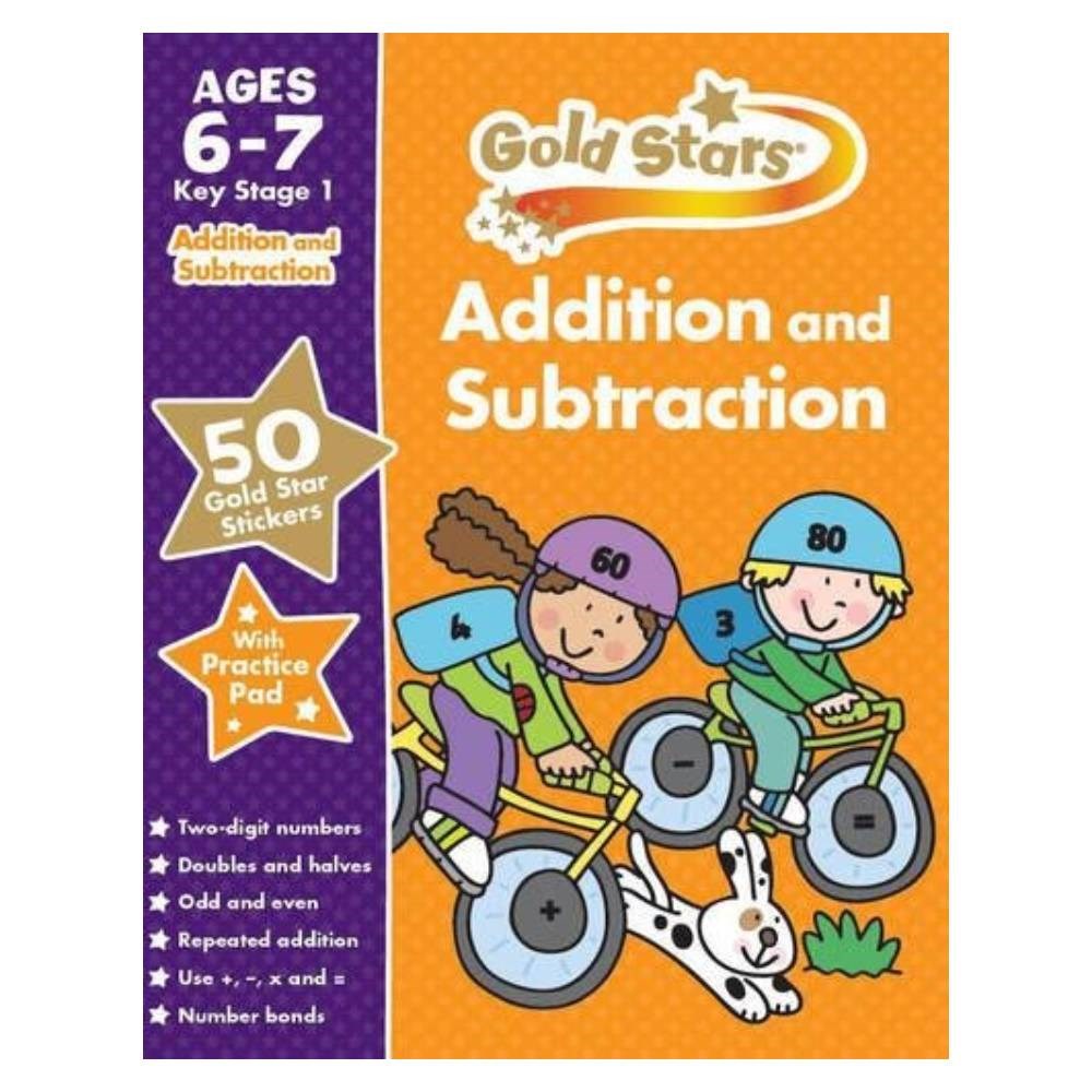 GOLD STARS KS1 ADDITION AND SUBTRACTION Çocuk Kitapları Uzmanı - Children's Books Expert
