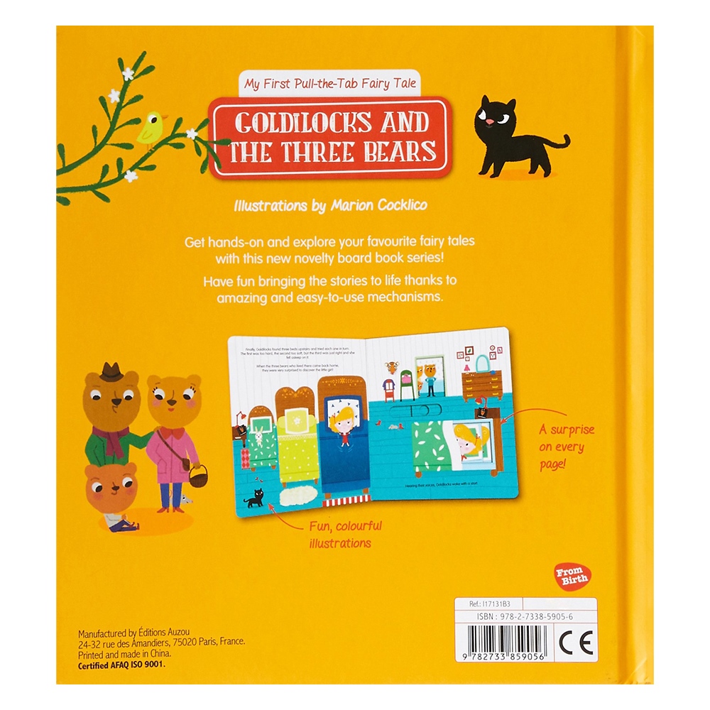 Goldilocks My First Pull The Tab Fairy Tales