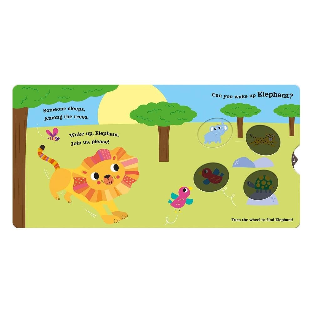 Good Morning Lion - Magic Wheel Book