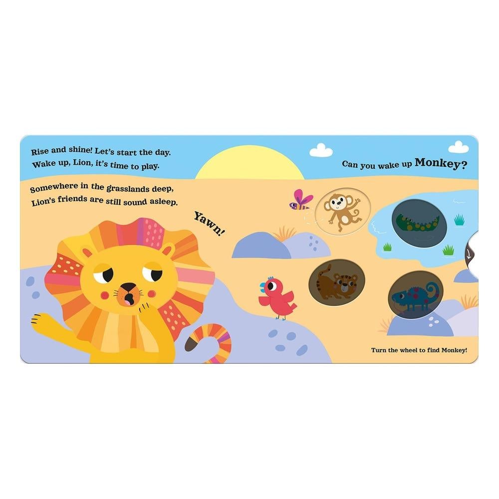 Good Morning Lion - Magic Wheel Book