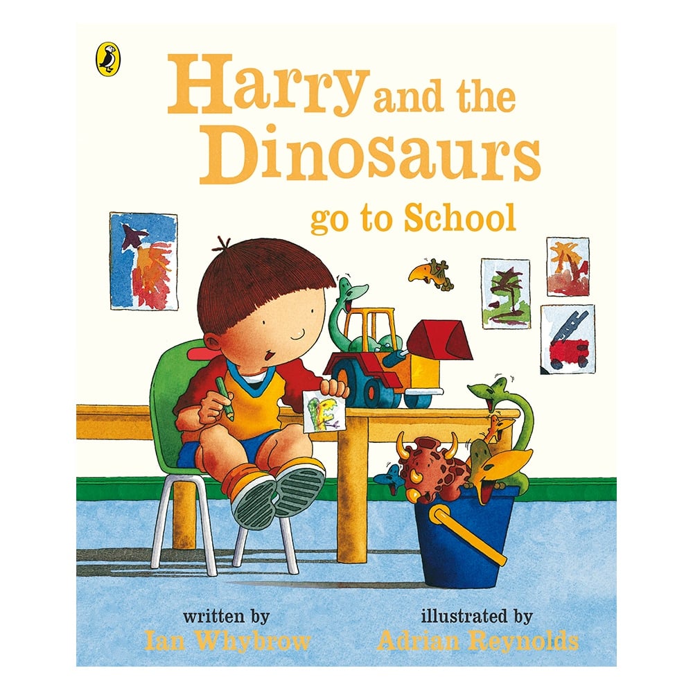 HARRY AND THE DINOSAURS GO TO SCHOOL Çocuk Kitapları Uzmanı - Children's Books Expert