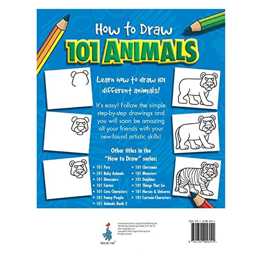 How To Draw 101 Animals