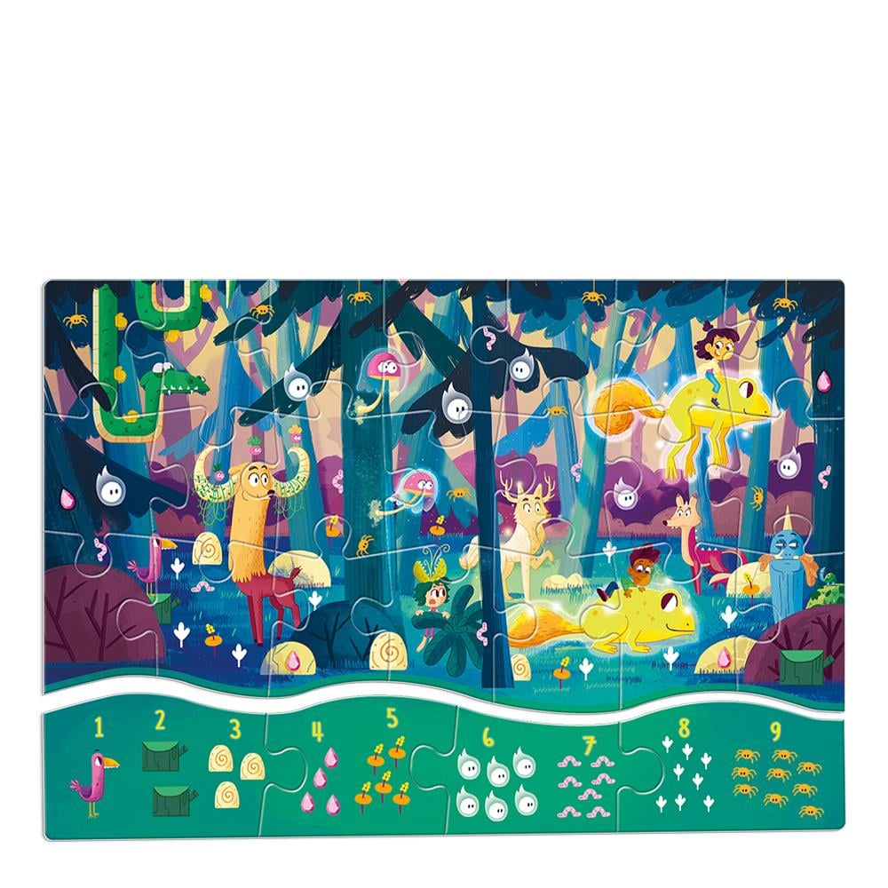 Puzzle 1 2 3 - Gizemli Orman