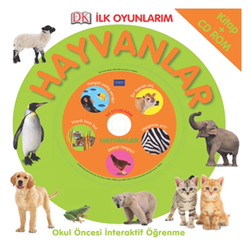İLK OYUNLARIM HAYVANLAR (CD ROM LU)