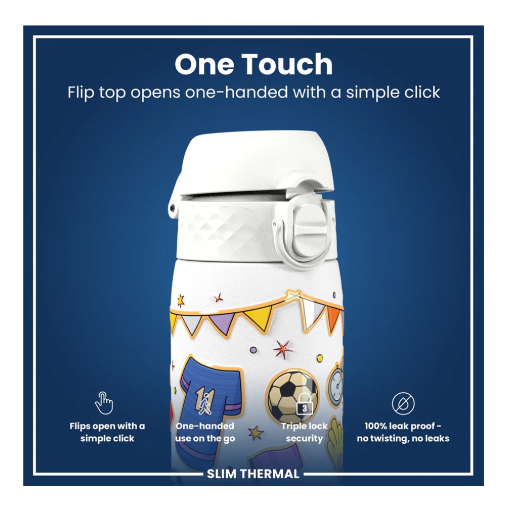 İnce Su Termosu - Futbol - 500 ml