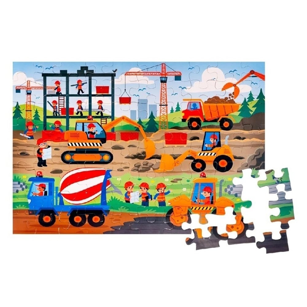 İnşaat Alanı - 80 Parça Puzzle