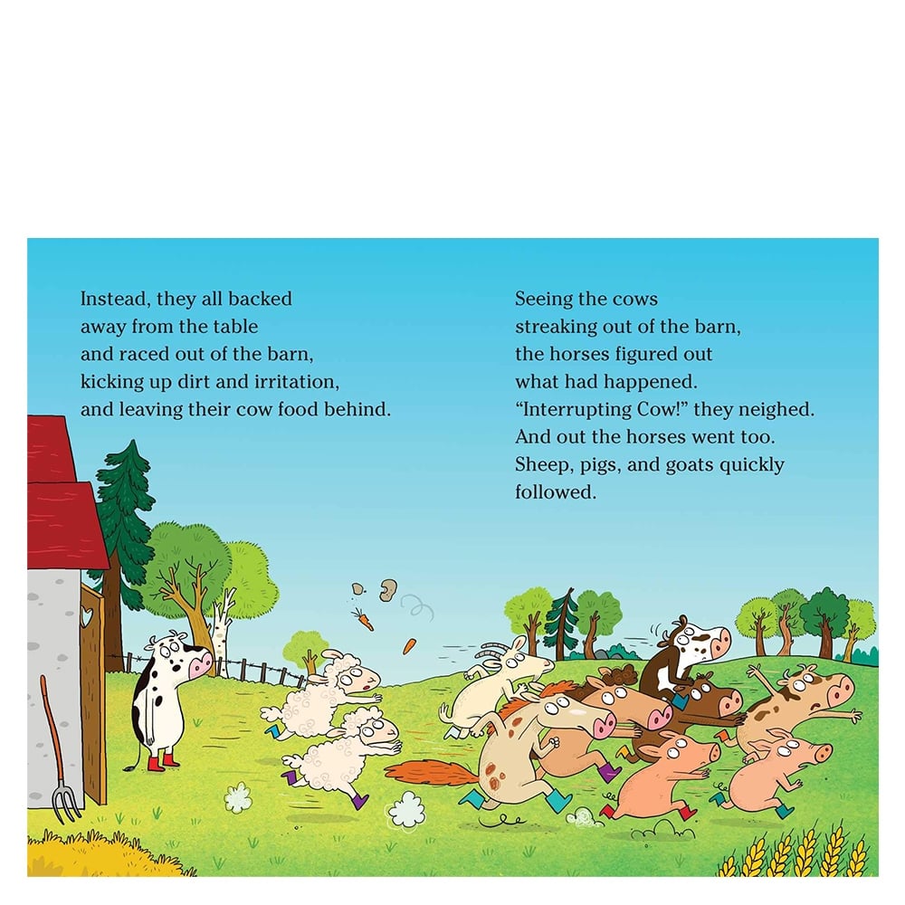 Interrupting Cow And The Chicken Cross The Road