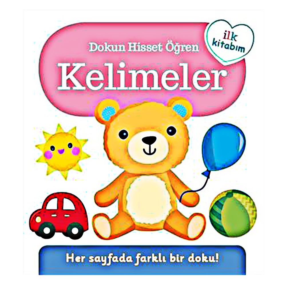 KELİMELER - DOKUN HİSSET ÖĞREN Çocuk Kitapları Uzmanı - Children's Books Expert