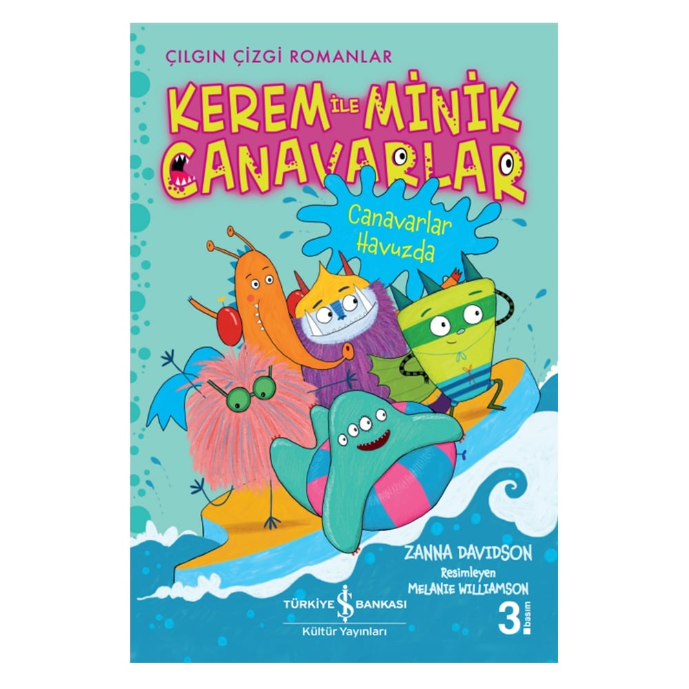KEREM İLE MİNİK CANAVARLAR - CANAVARLAR HAVUZDA..