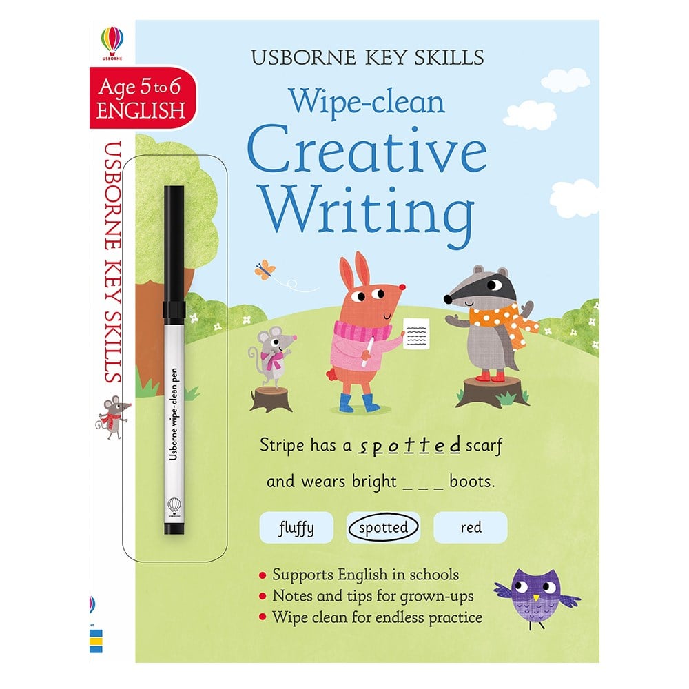 KEY SKILLS WIPE CLEAN CREATIVE WRITING 5-6 Çocuk Kitapları Uzmanı - Children's Books Expert