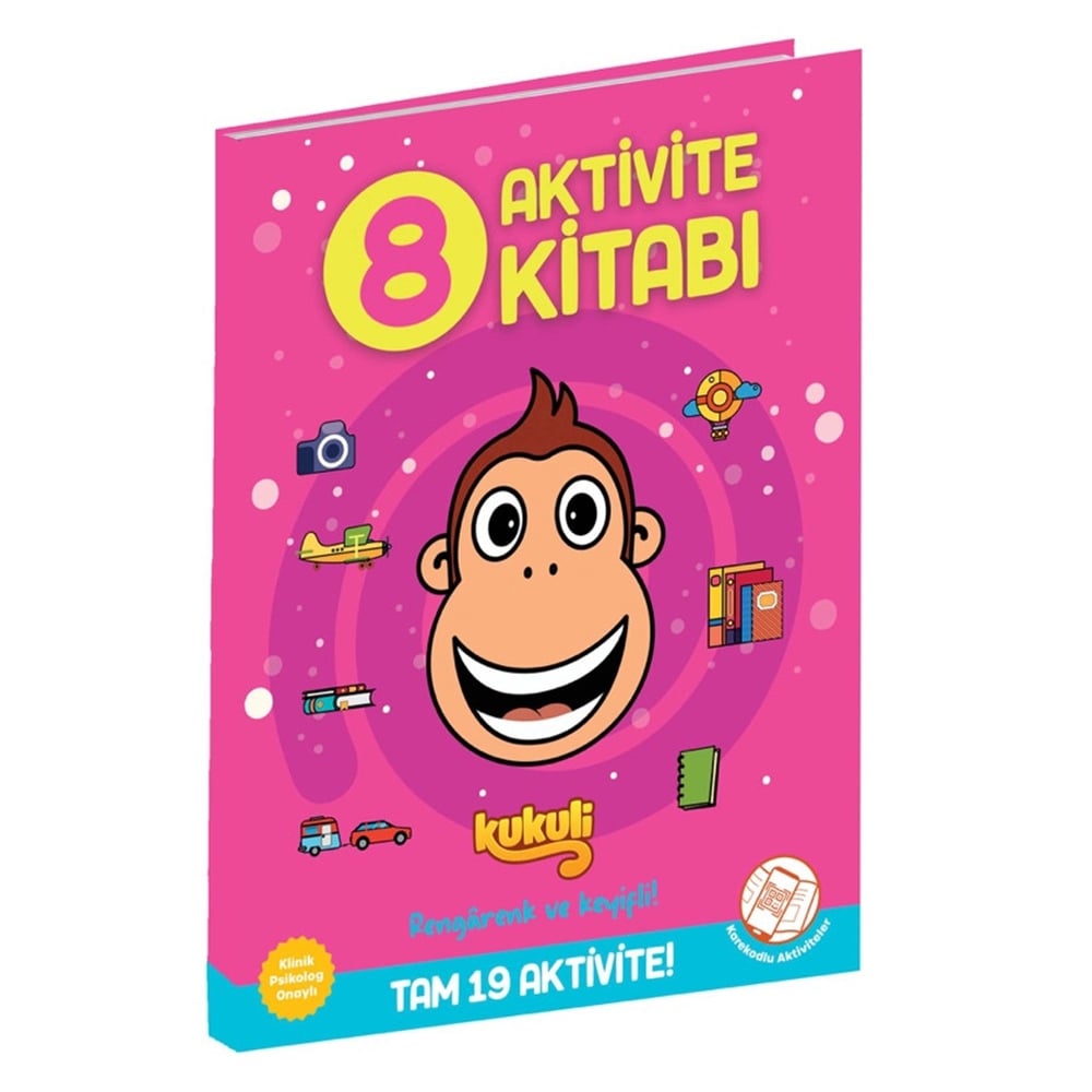 KUKULİ AKTİVİTE KİTABI 8 Çocuk Kitapları Uzmanı - Children's Books Expert