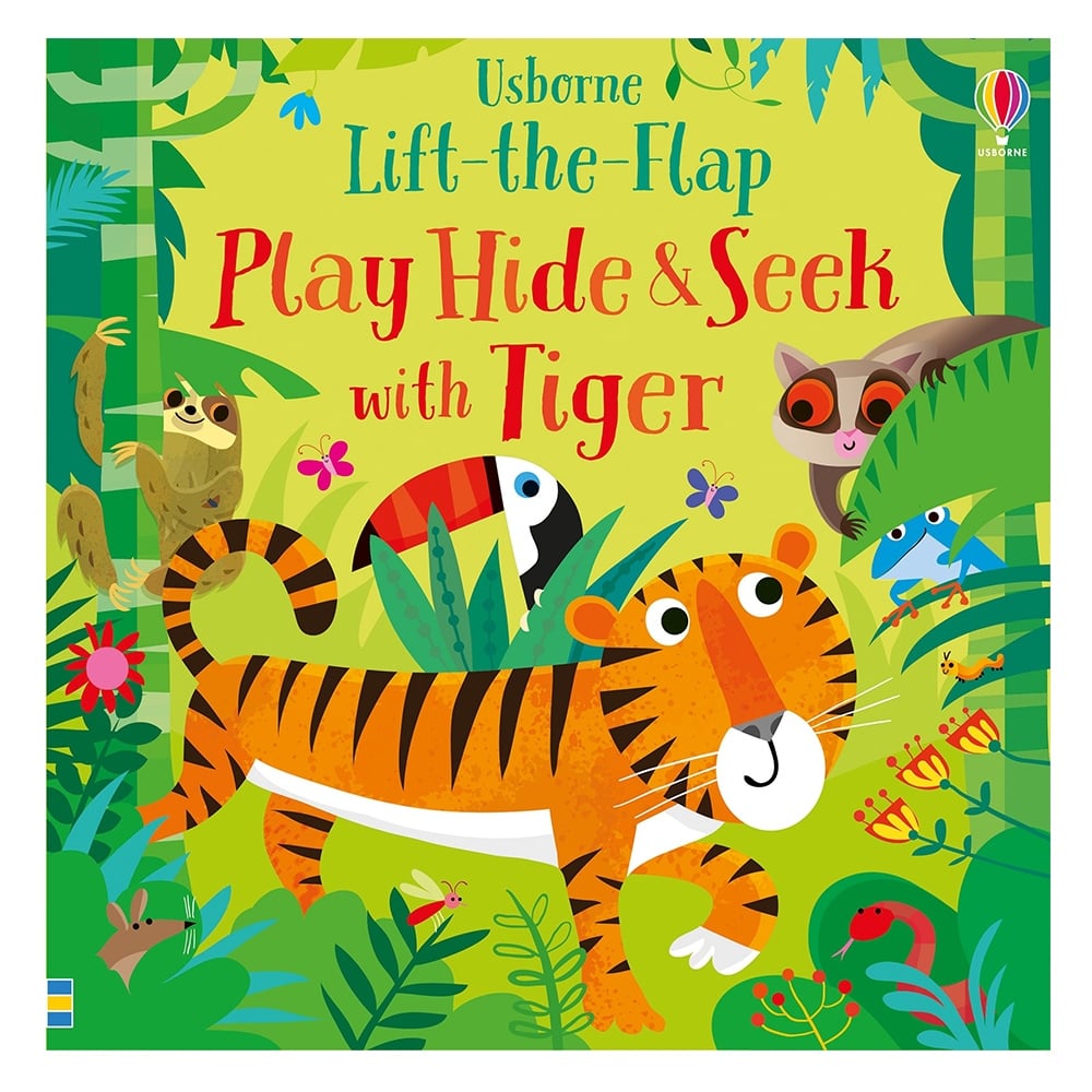 LIFT THE FLAP PLAY HIDE&HIDE SEEK WITH TIGER #yenigelenler Çocuk Kitapları Uzmanı - Children's Books Expert
