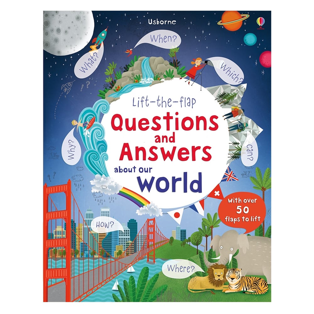 LIFT THE FLAP QUESTIONS AND ANSWERS ABOUT OUR WORLD #yenigelenler Çocuk Kitapları Uzmanı - Children's Books Expert