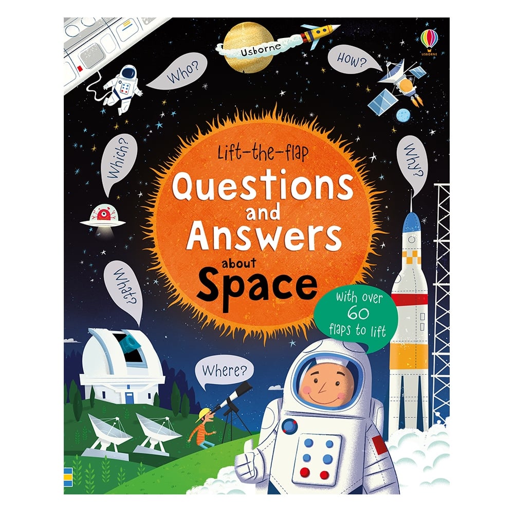 LIFT-THE-FLAP QUESTIONS AND ANSWERS ABOUT SPACE #yenigelenler Çocuk Kitapları Uzmanı - Children's Books Expert