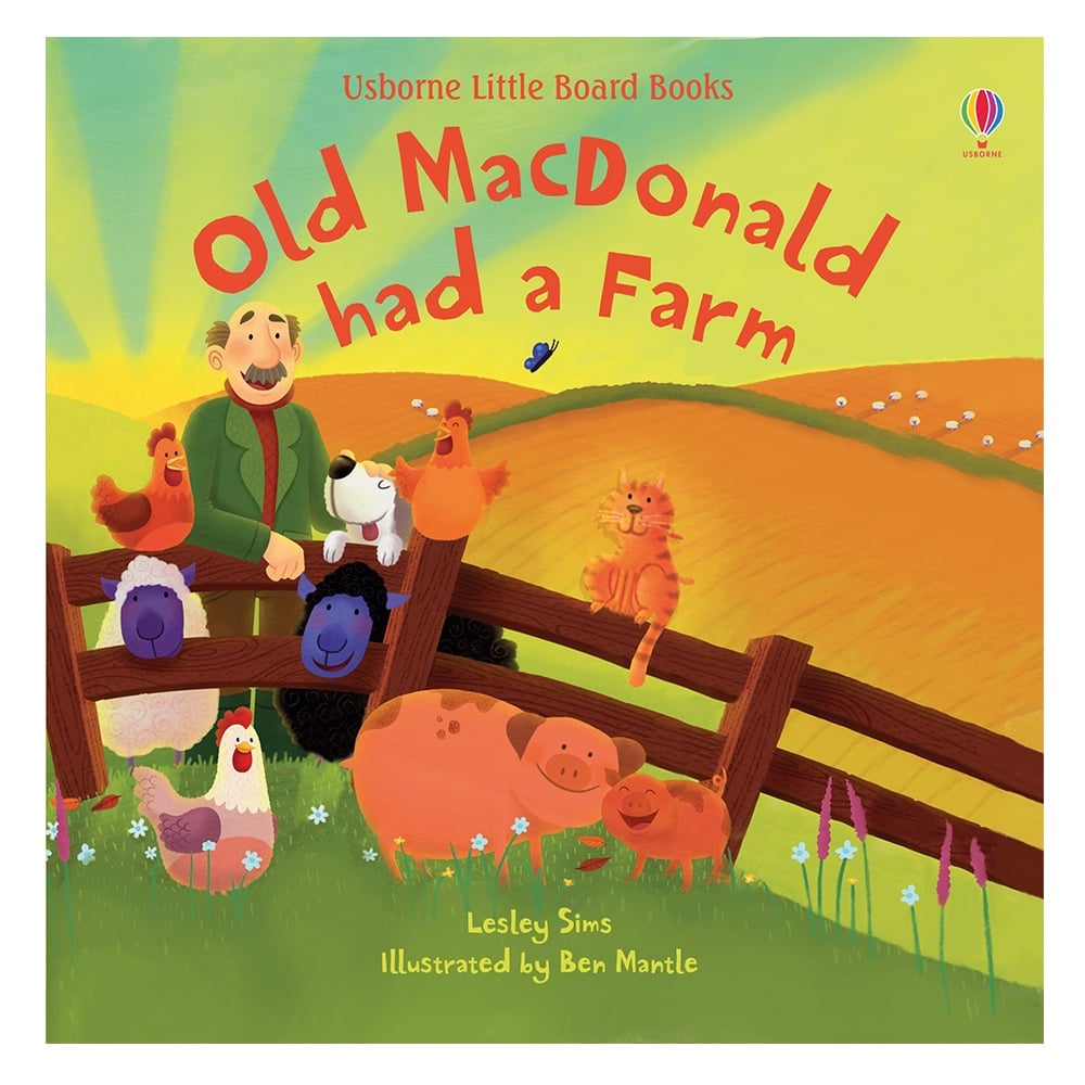 LITTLE BOARD BOOKS OLD MACDONALD HAD A FARM #yenigelenler Çocuk Kitapları Uzmanı - Children's Books Expert