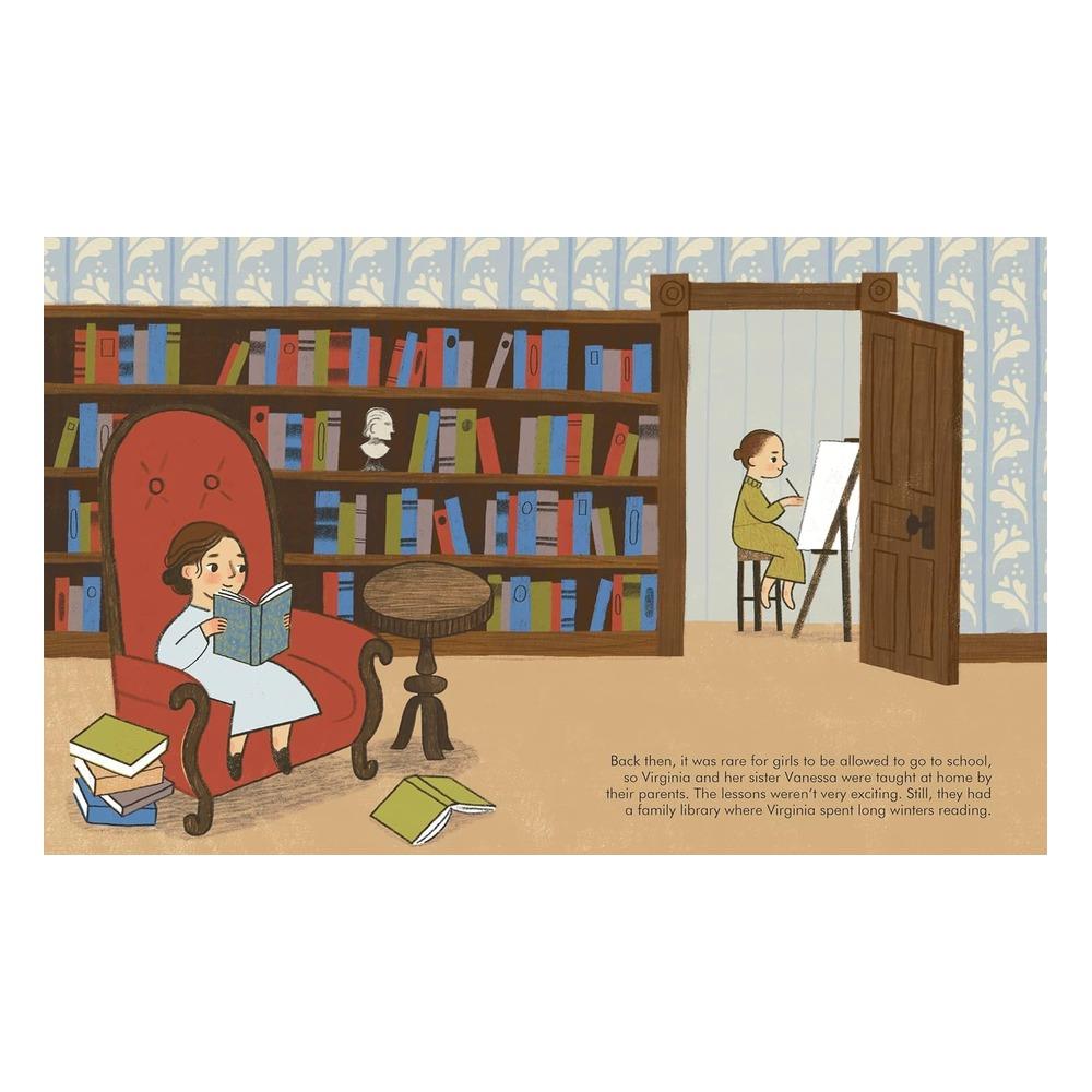 Little People Big Dreams - Virginia Woolf