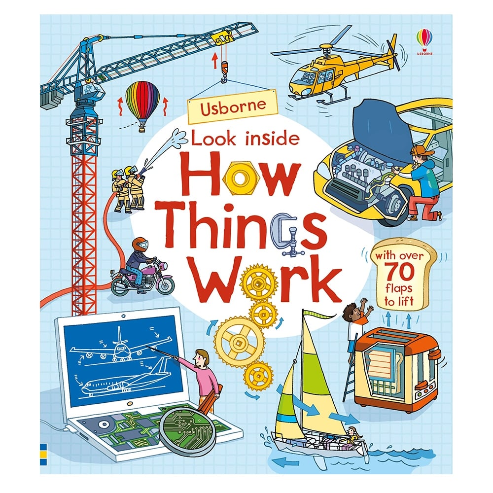 LOOK INSIDE HOW THINGS WORK Çocuk Kitapları Uzmanı - Children's Books Expert