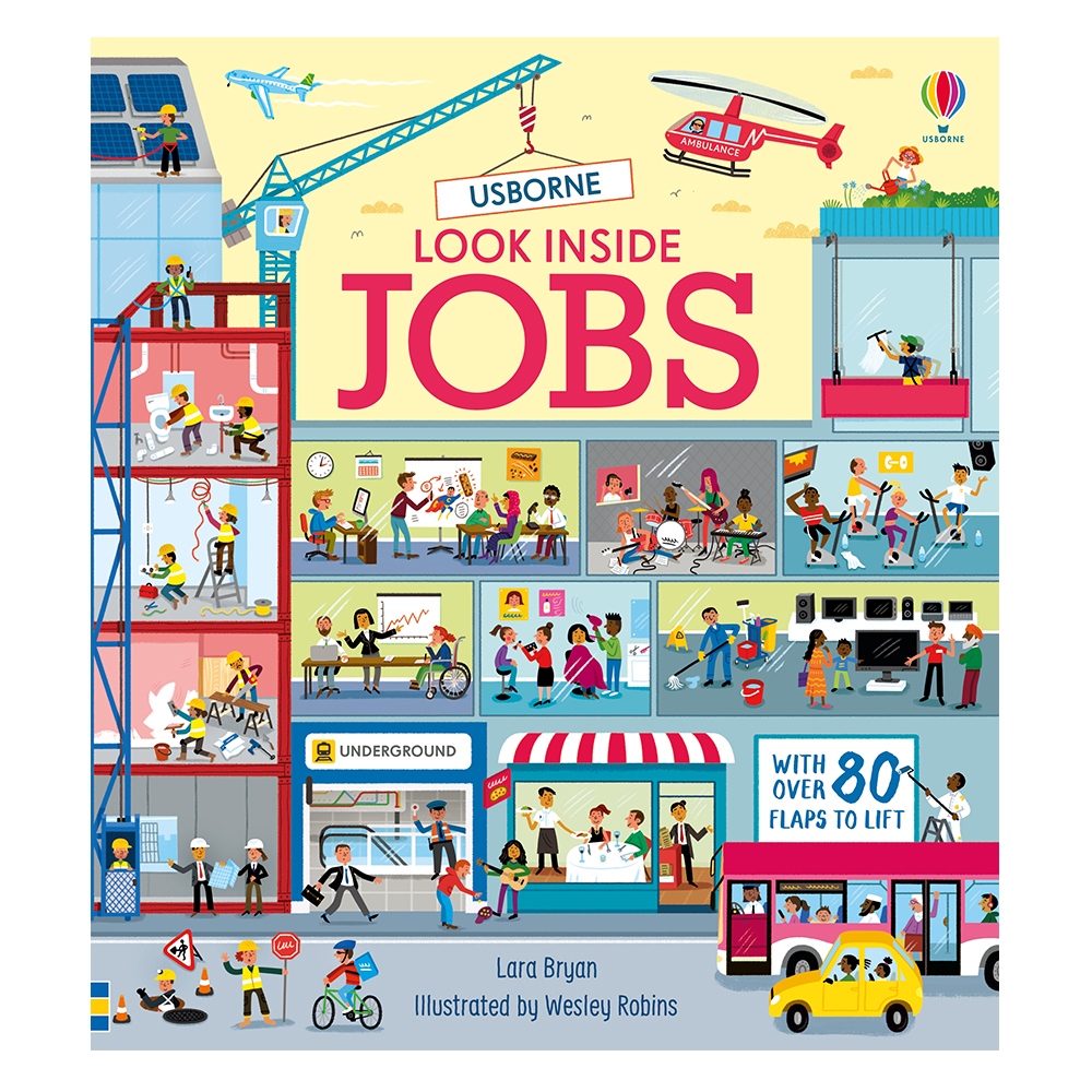 LOOK INSIDE JOBS #yenigelenler Çocuk Kitapları Uzmanı - Children's Books Expert