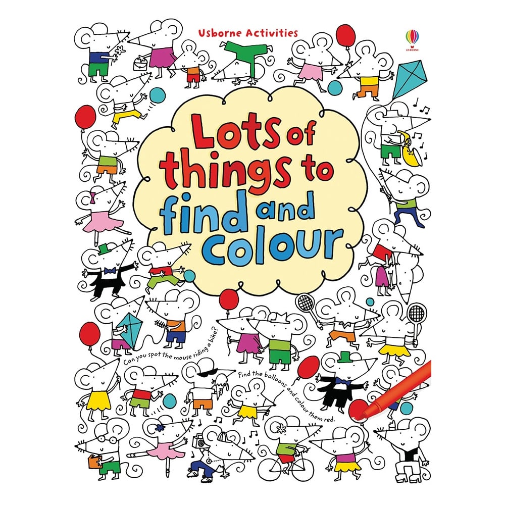 LOTS OF THINGS TO FIND AND COLOUR Çocuk Kitapları Uzmanı - Children's Books Expert