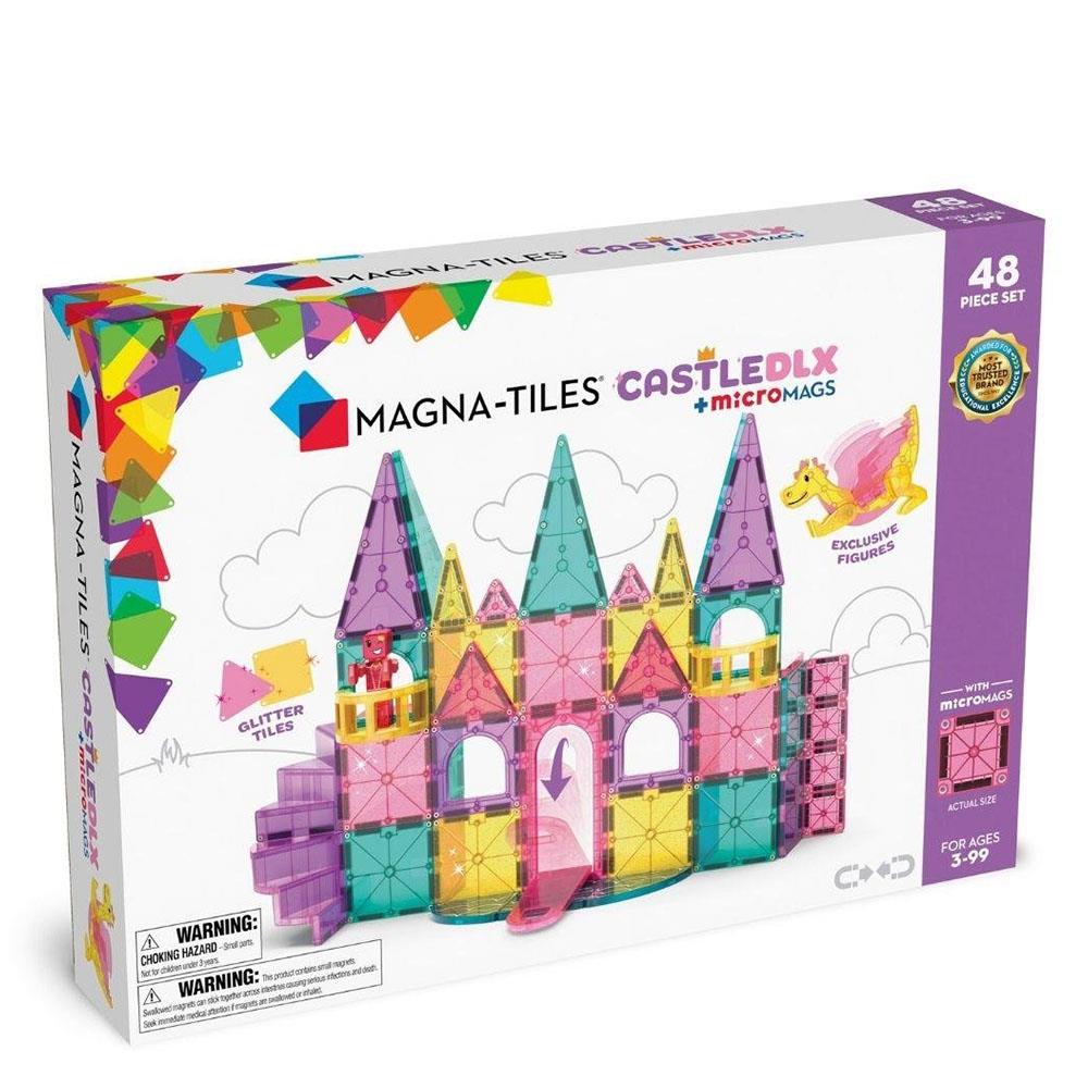 Magna-Tiles Castle DLX+microMAGS - Prenses Şatosu