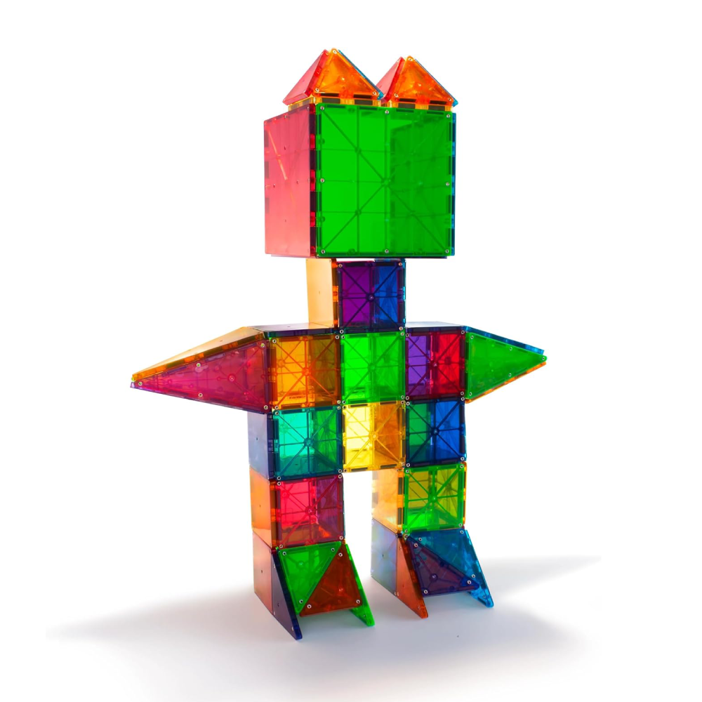 Magna-Tıles Clear Colors 100 Parça