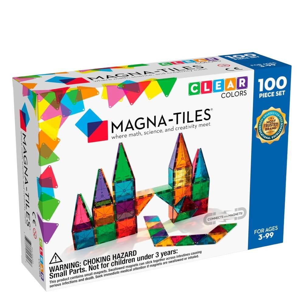Magna-Tıles Clear Colors 100 Parça