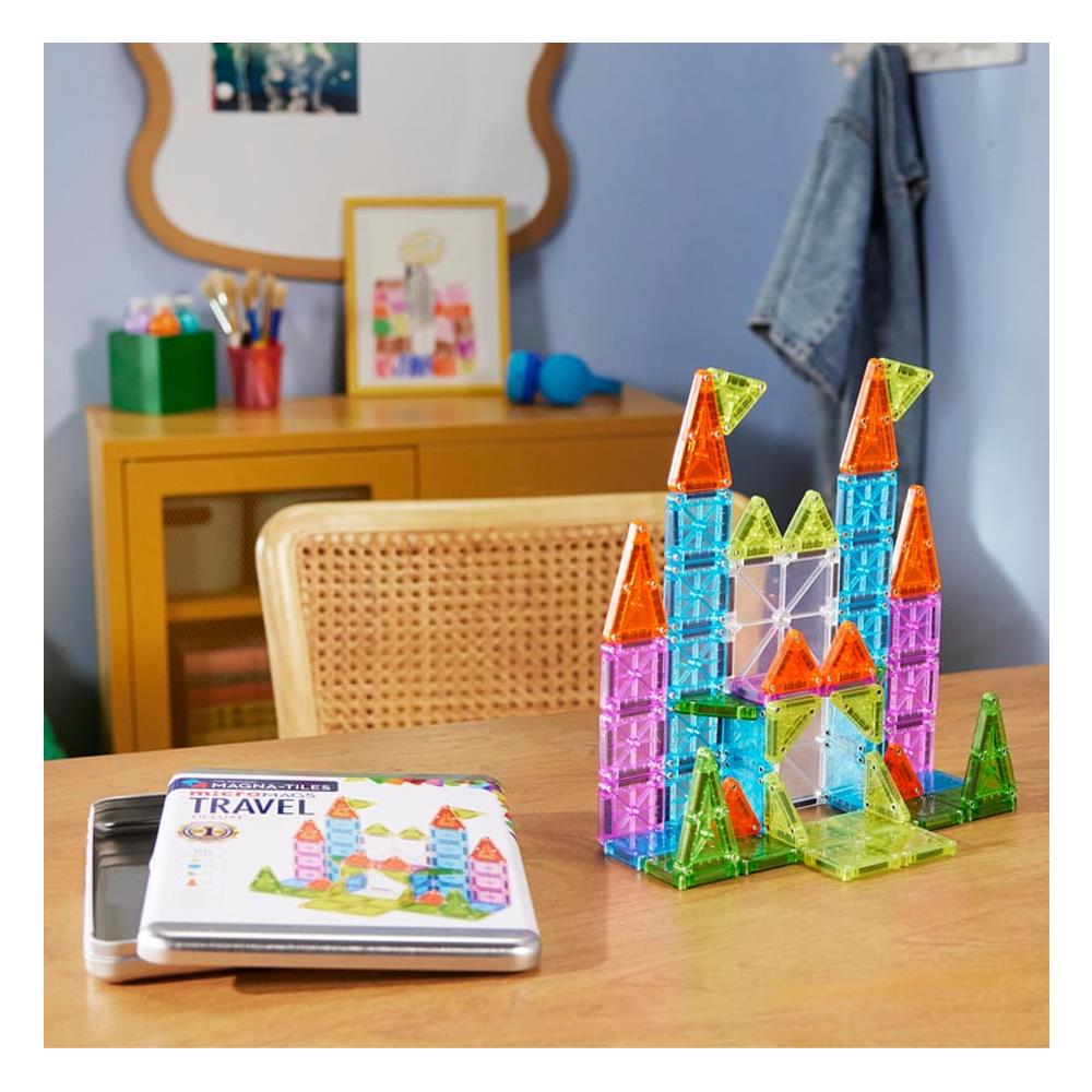 Magna-Tıles MicroMAGS Travel Deluxe 55 Parça Set