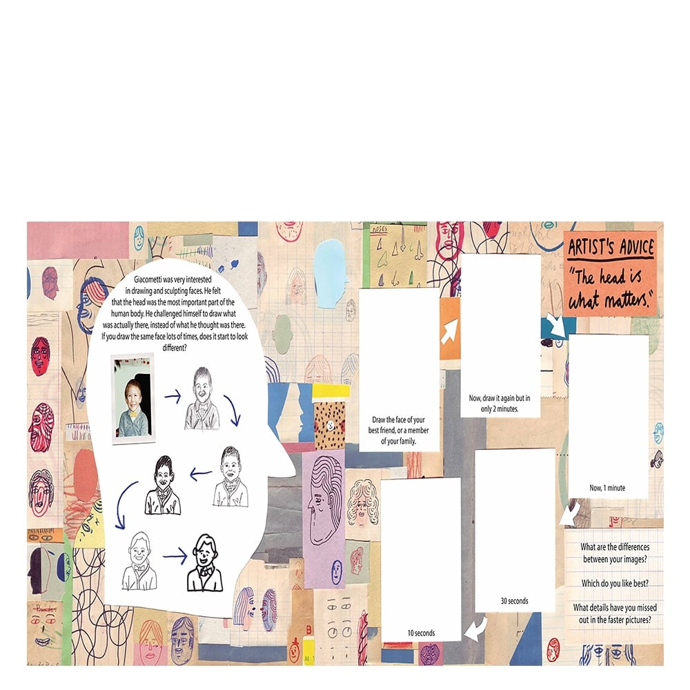 MEET THE ARTIST - ALBERTO AN ART ACTIVITY BOOK