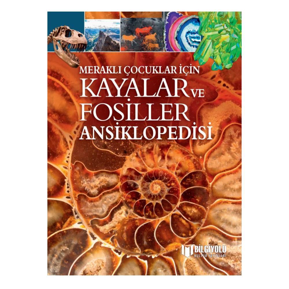 Meraklı Çocuklar İçin Kayalar ve Fosiller Ansiklop Çocuk Kitapları Uzmanı - Children's Books Expert