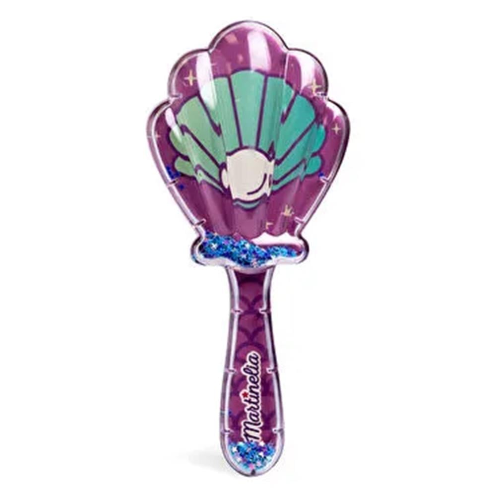 Mermaid Shell Denizkızı Kız Çocuk Saç Fırçası Mor