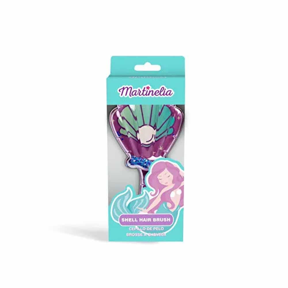 Mermaid Shell Denizkızı Kız Çocuk Saç Fırçası Mor
