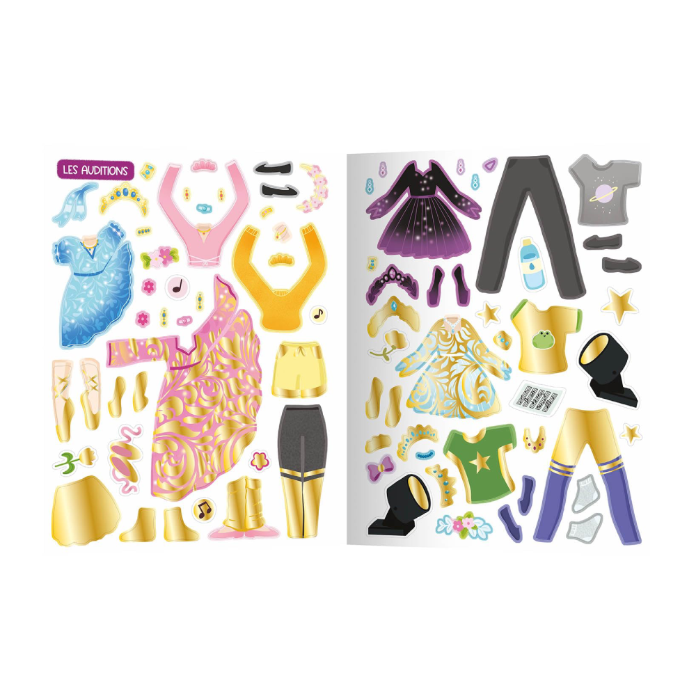 Mes 500 Autocollants Creatifs - Jolıes Danseuses