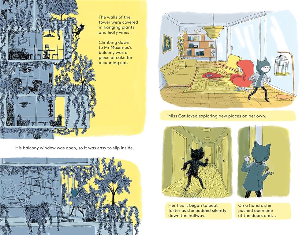 Miss Cat - The Case of the Curious Canary