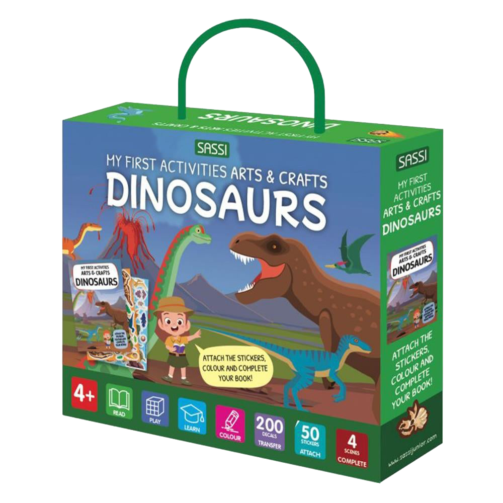 My First Activities Arts And Crafts - Dinosaurs