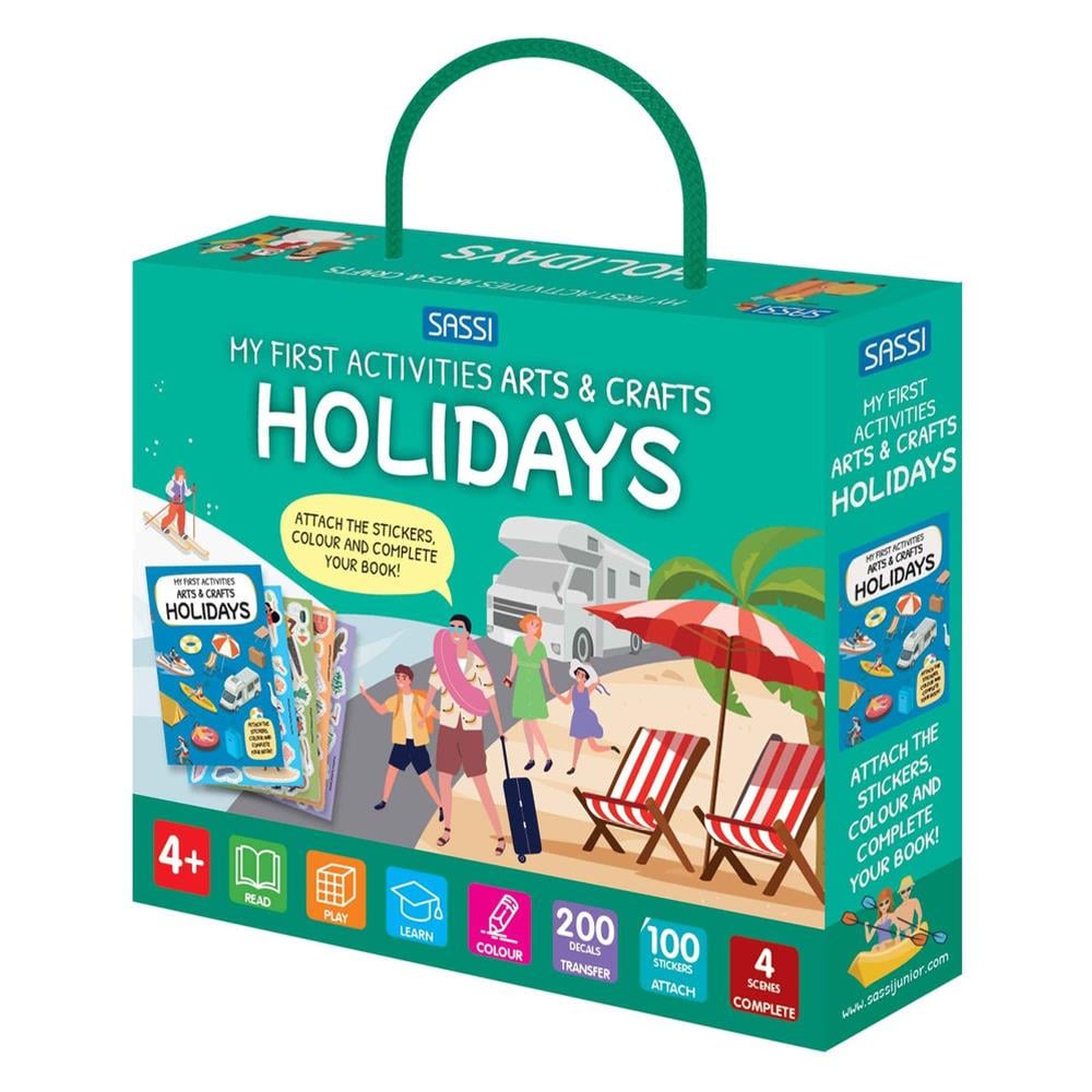 MY FIRST ACTIVITIES ARTS AND CRAFTS - HOLIDAY Çocuk Kitapları Uzmanı - Children's Books Expert