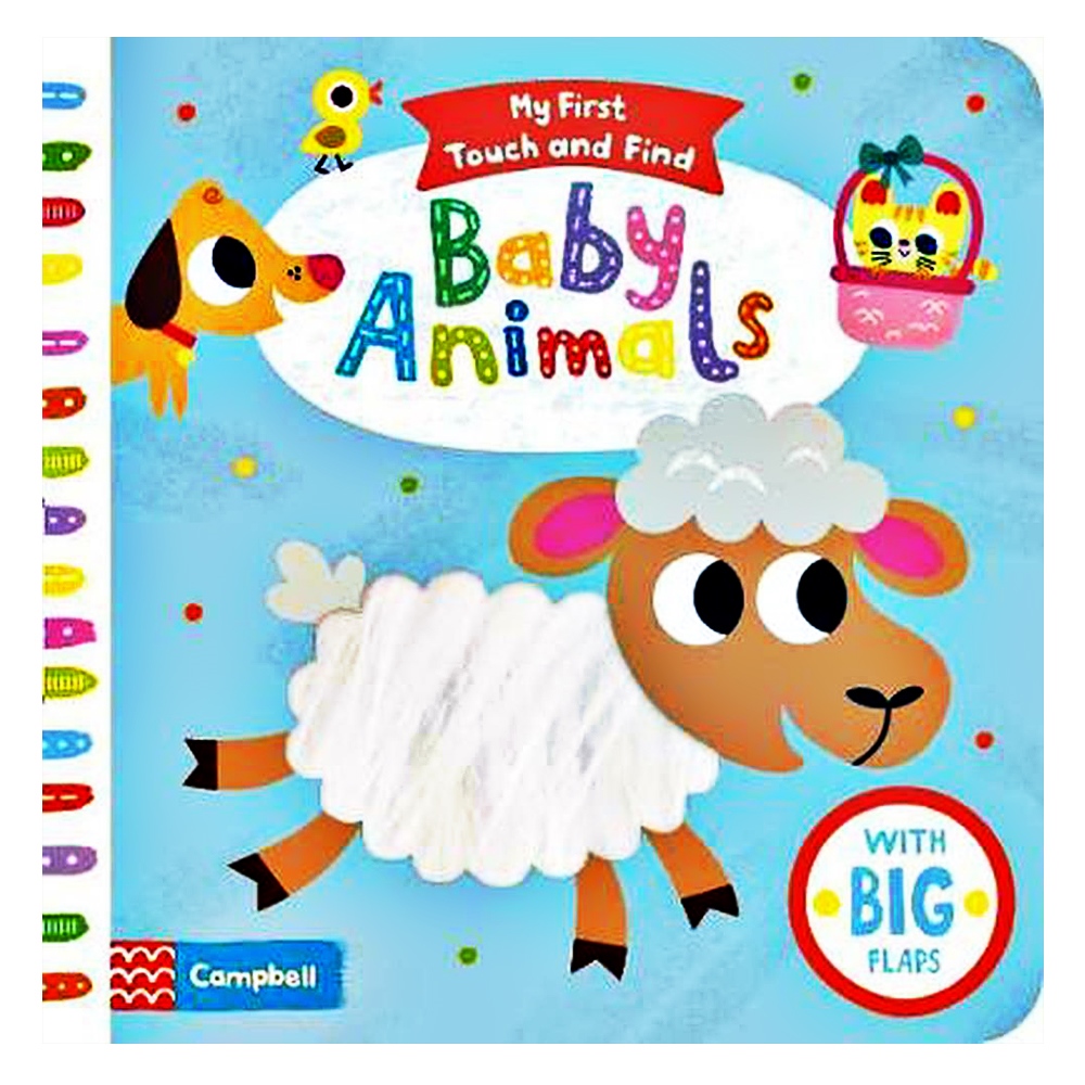 MY FIRST TOUCH AND FIND - BABY ANIMALS #yeni gelenler Çocuk Kitapları Uzmanı - Children's Books Expert