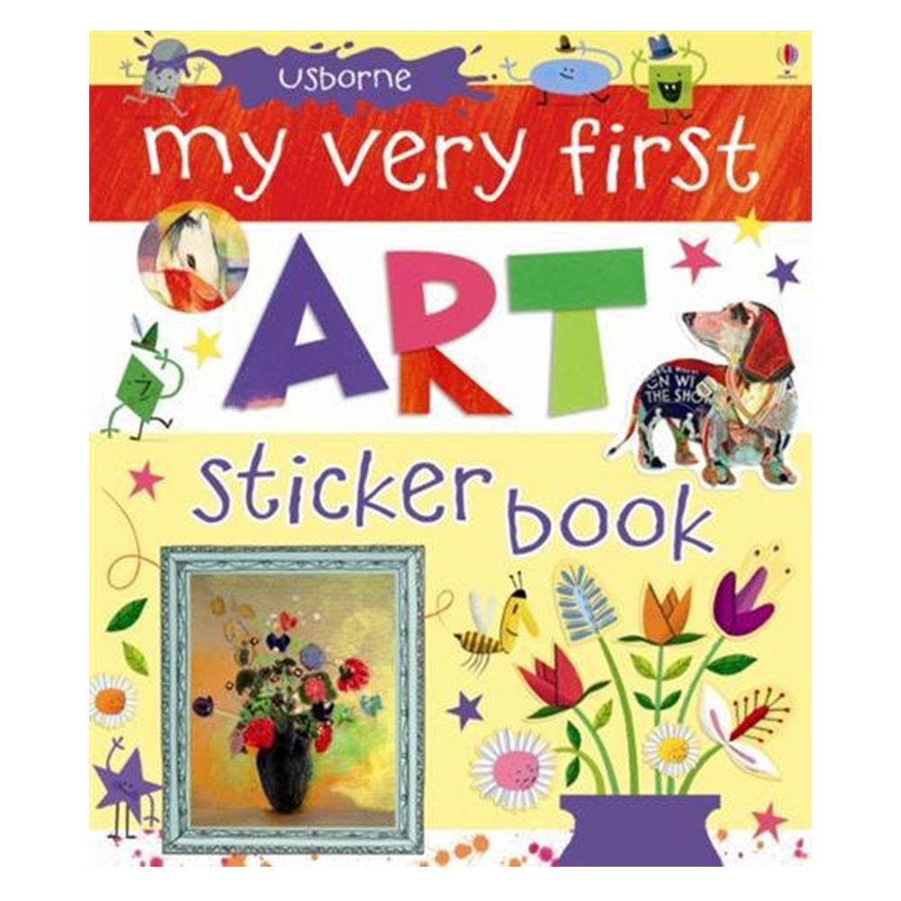 MY VERY FIRST ART STICKER BOOK Çocuk Kitapları Uzmanı - Children's Books Expert