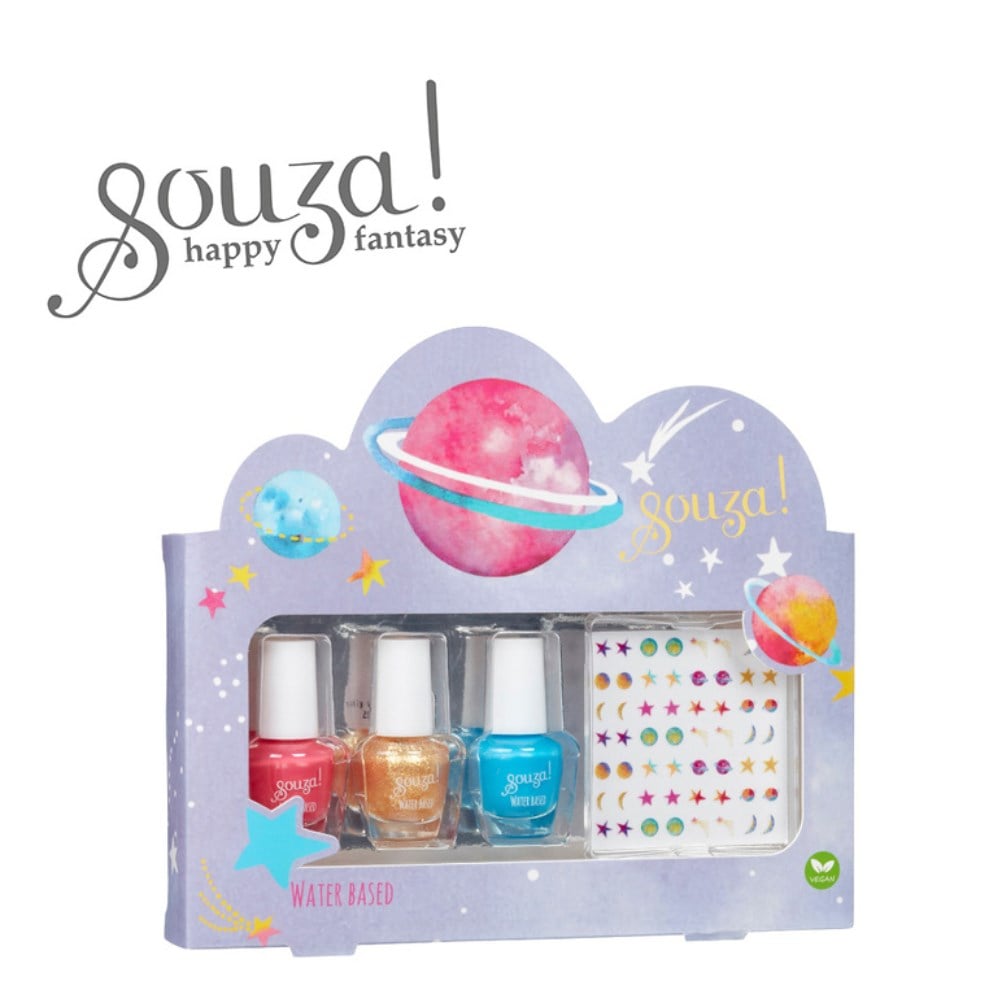 Nail polish & stickers Galaxy (1 pc)